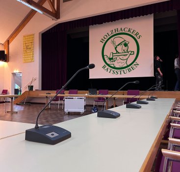 Großer Saal im Begegnungszentrum Grötzingen